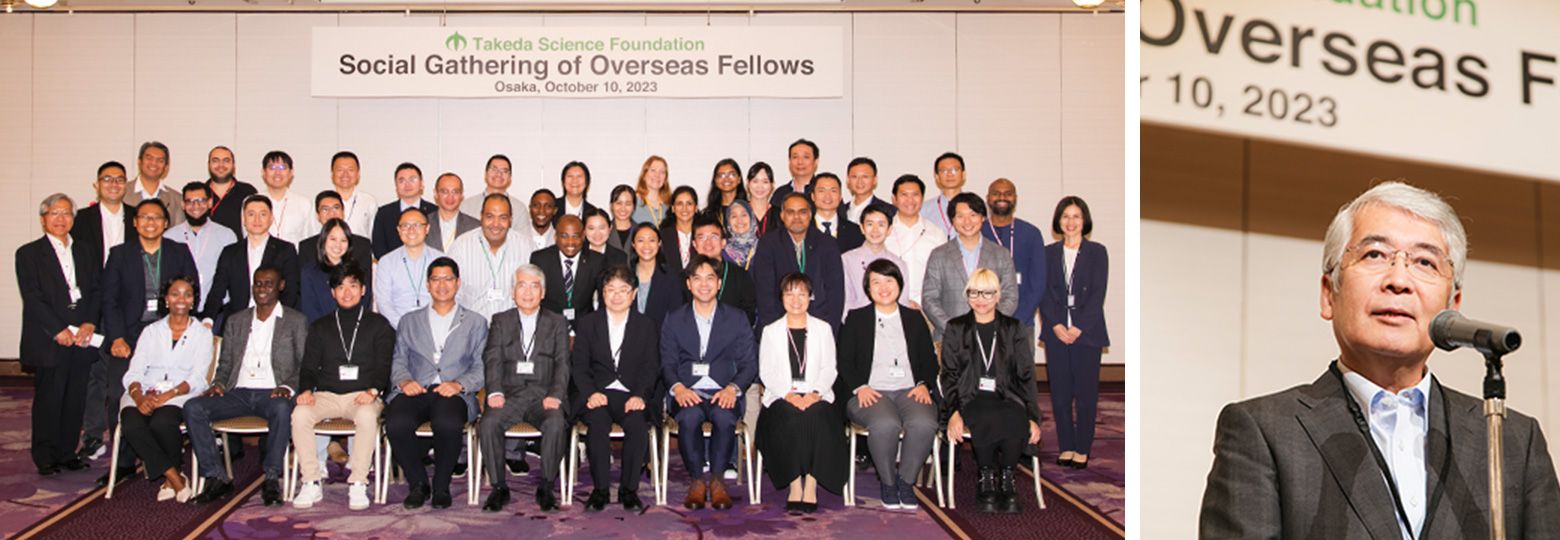 Social gathering of overseas fellows staying in Japan (Osaka, 2023)